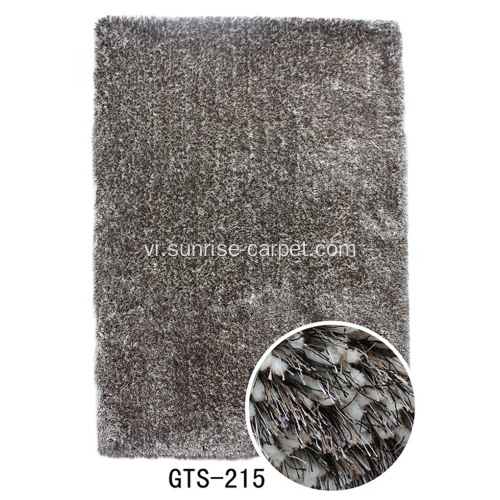 Chất lượng tốt nhất Polyester &amp; Elastic Silk Shaggy Rug